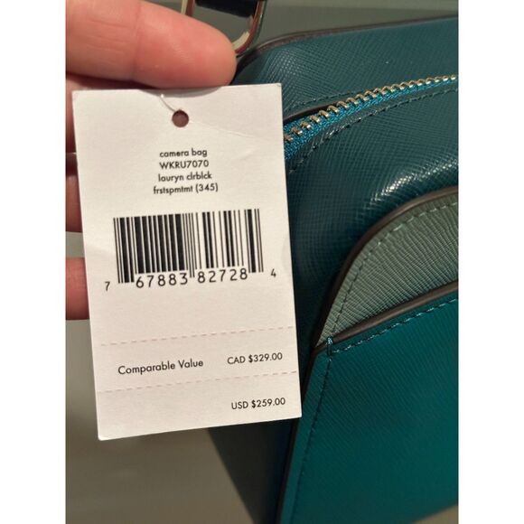 NEW Kate Spade New York Lauryn Color-block Camera Crossbody Bag - Picture 15 of 16